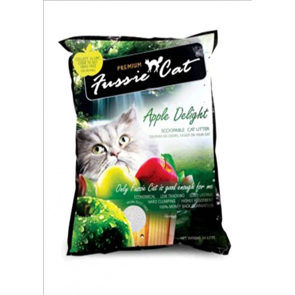 Fussie Cat  Refresh Cat Litter - Apple Delight  蘋果貓砂10L X4包